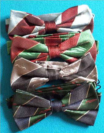MSCC Silk Bow Ties - Ready Tied FURTHER REDUCTION Now 5.00  CLEARANCE Was 20.75 Now 7.50